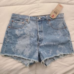 Womens Levi's High Rise Shorts